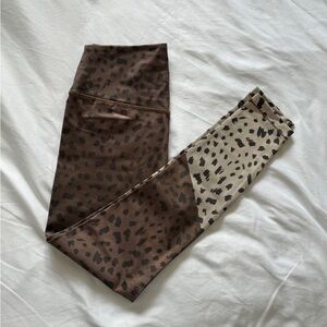 NWOT Lolë Burst Leggings - Lamar Leopard - Size S
